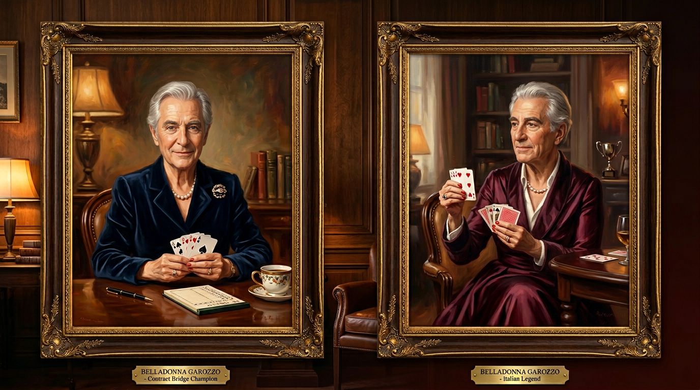 Bridge strategy illustration for belladonna garozzo