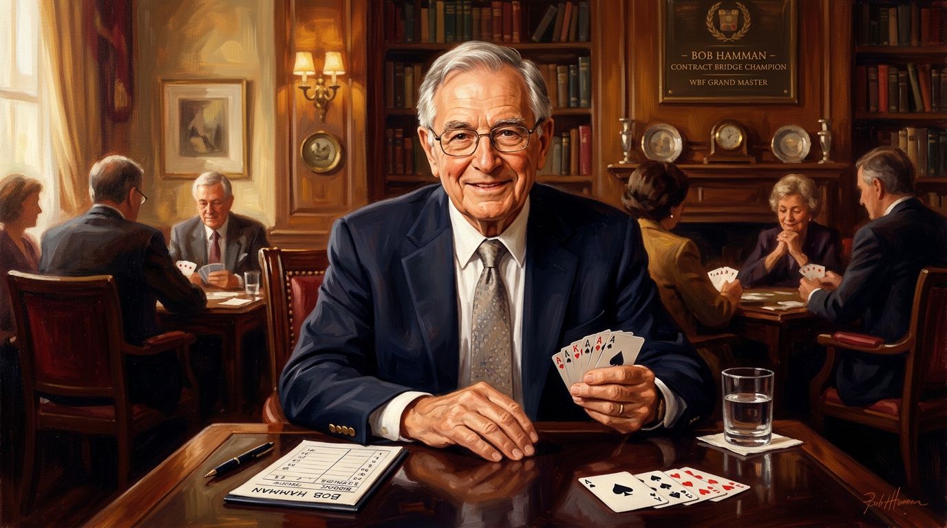 Bridge strategy illustration for bob hamman: the greatest bridge player ever