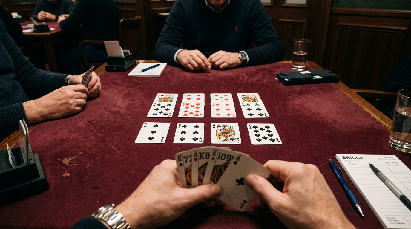 Complete glossary of bridge defensive terminology - signals, attitude, count, suit preference, opening leads, and def...