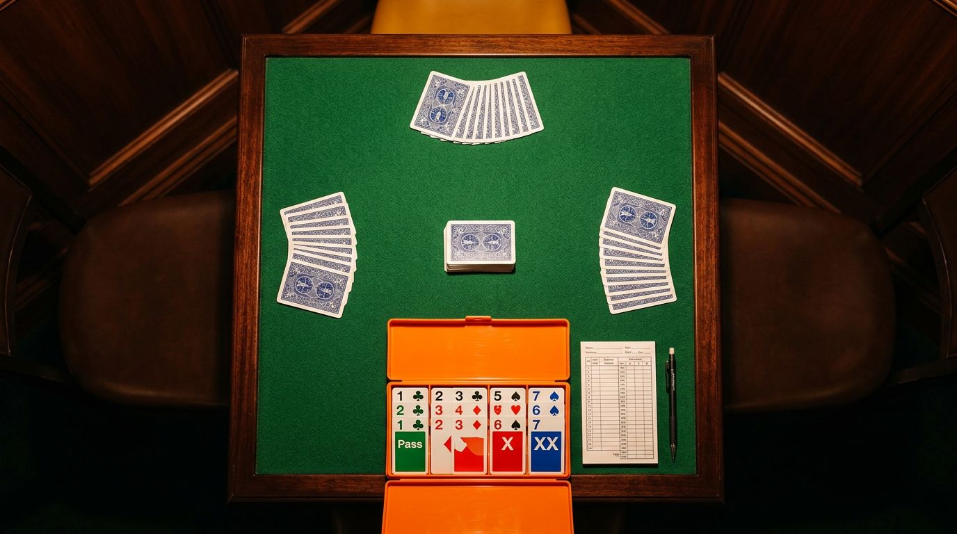 Bridge strategy illustration for gerber convention — 4♣ ace-asking after notrump bids