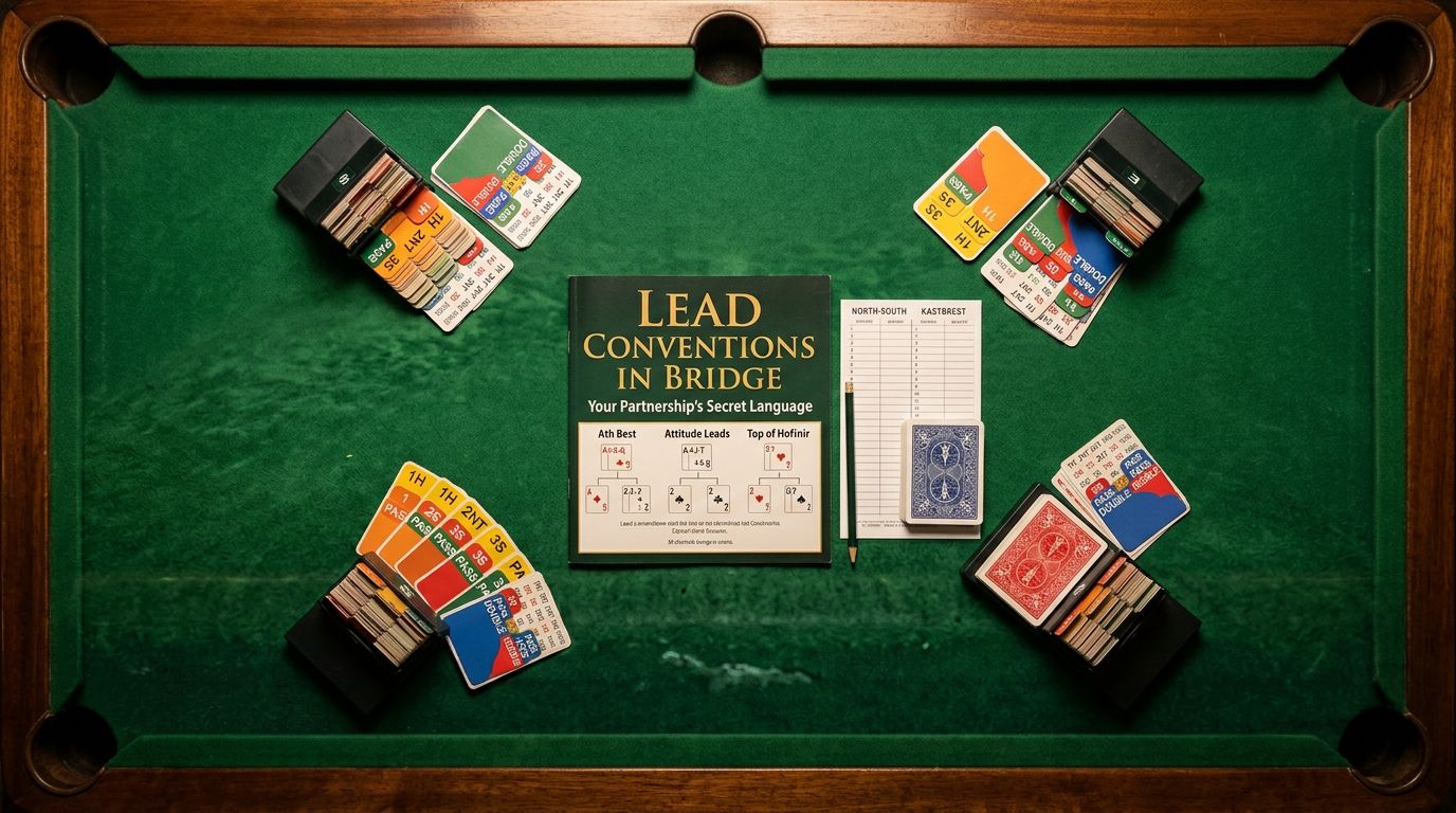 Master bridge opening lead conventions including standard leads, 4th best, MUD, attitude leads, and top of sequence. ...