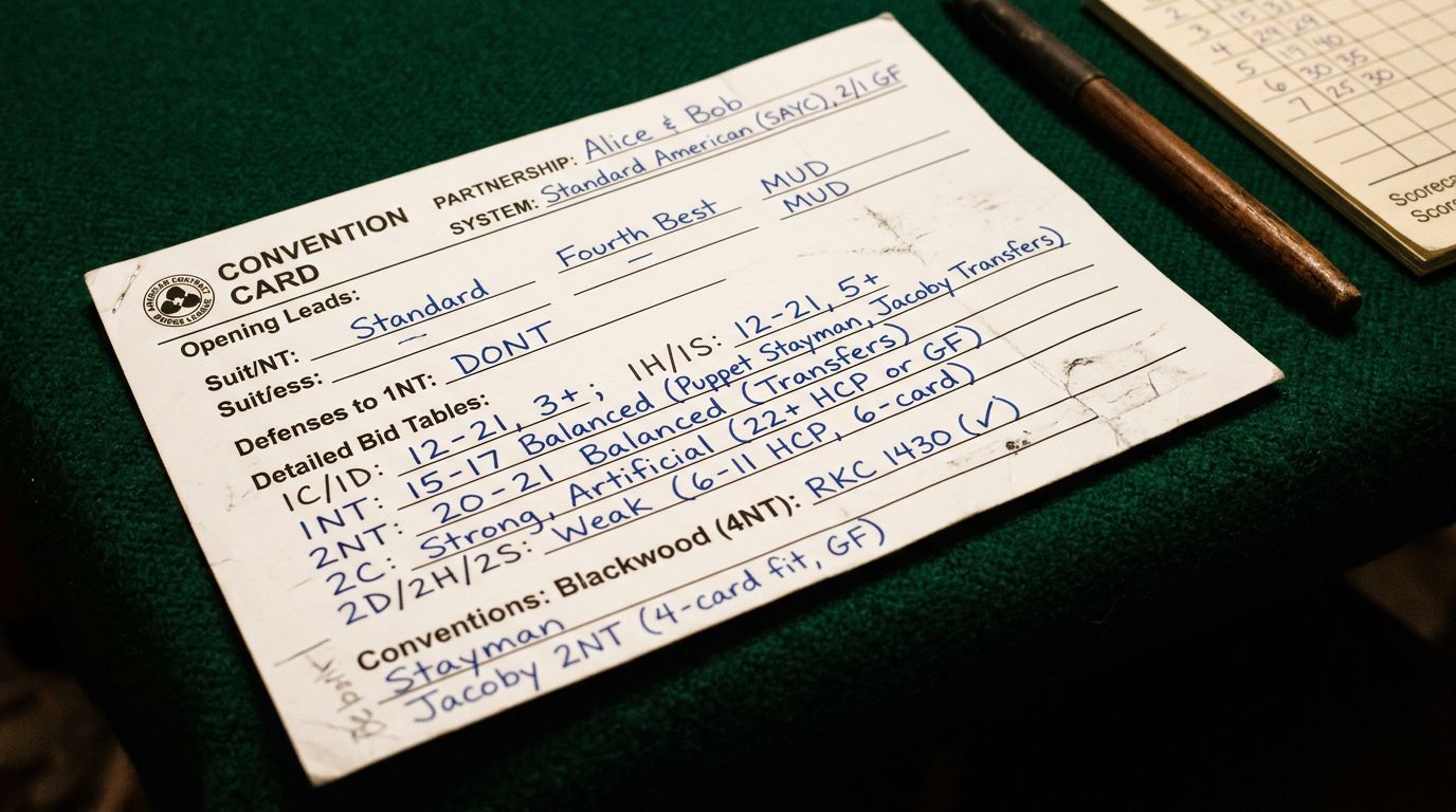 Everything you need to know about bridge partnership agreements, from defensive signals to slam bidding. Learn how to...