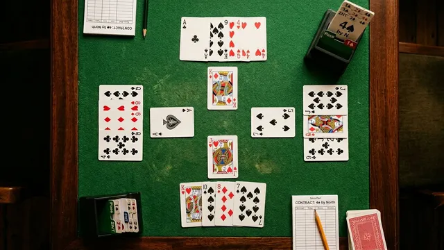 Bridge strategy illustration for balancing in bridge: bid in pass-out seat