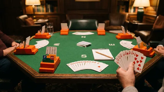 Bridge strategy illustration for bidding systems comparison