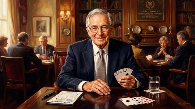 Bridge strategy illustration for bob hamman: the greatest bridge player ever