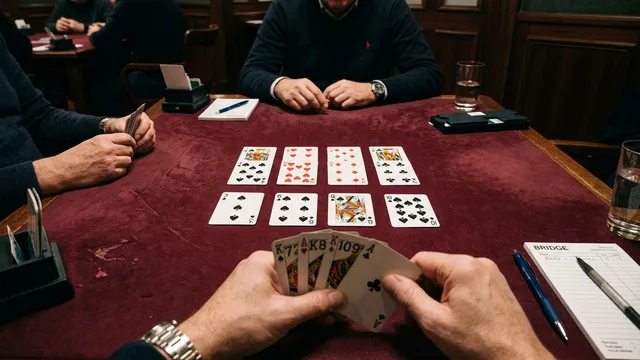 Complete glossary of bridge defensive terminology - signals, attitude, count, suit preference, opening leads, and def...