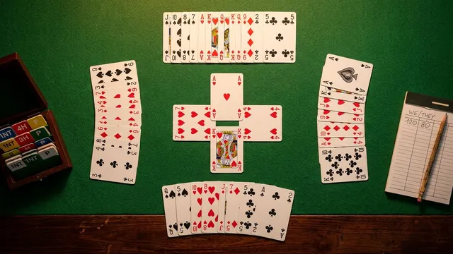 Bridge strategy illustration for the holdup play in bridge: cutting communications in notrump