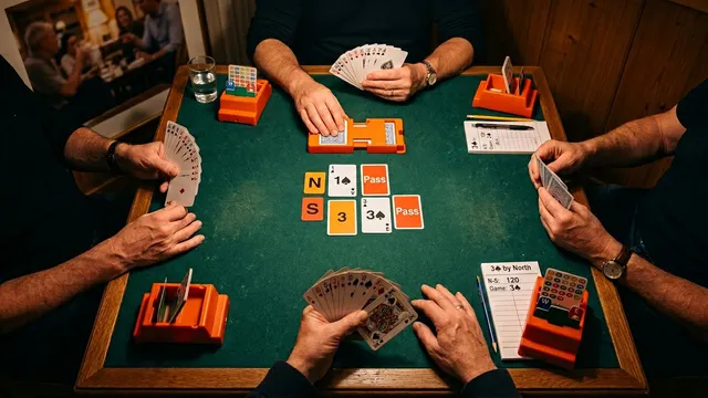 Learn the Sandwich Notrump convention - a powerful competitive tool showing 5-5 in the unbid suits after opponents op...