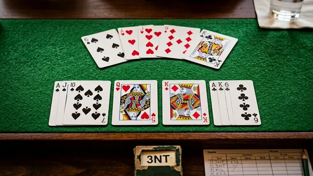 Learn when and why to duck in bridge - deliberately losing a trick early to maintain communication, establish suits, ...