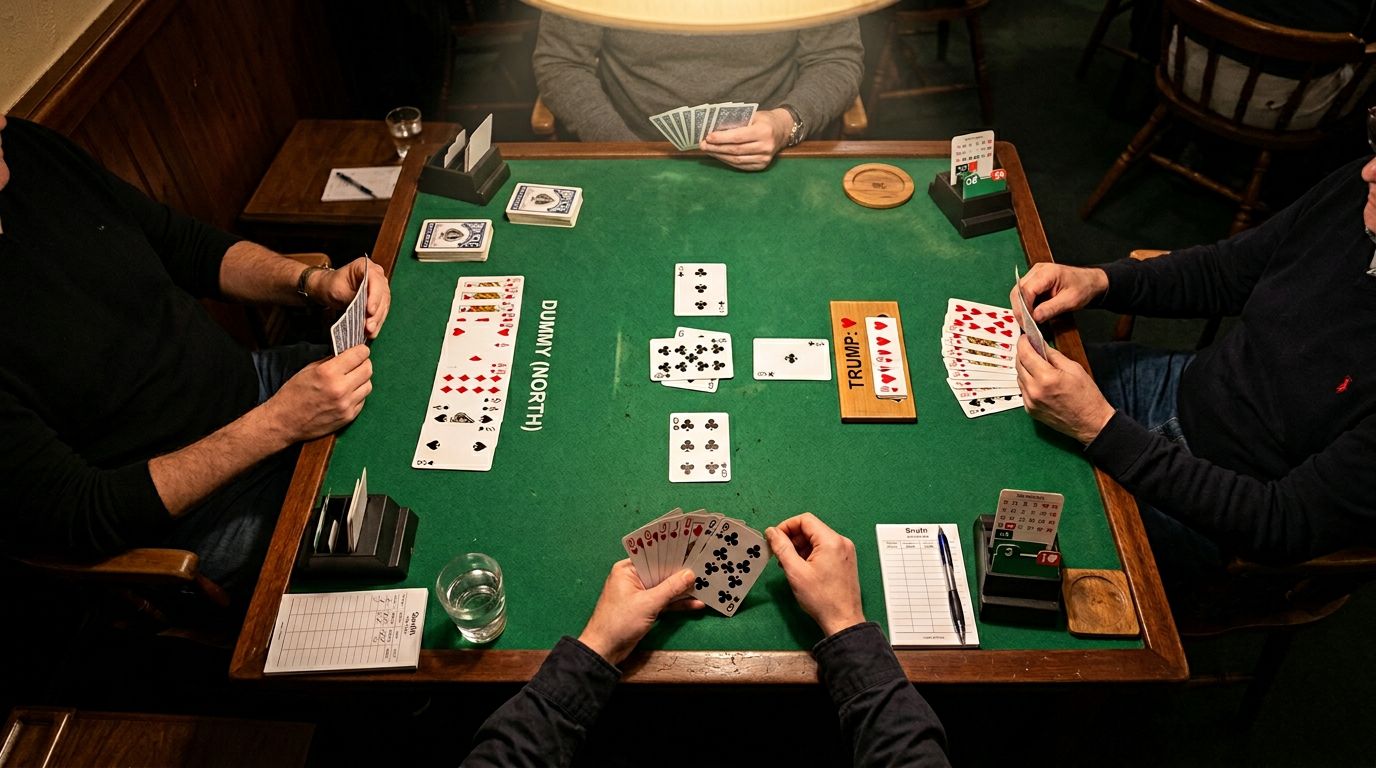 Master trump promotion defense in bridge. Learn the uppercut, forcing plays, and defensive setups that create trump t...