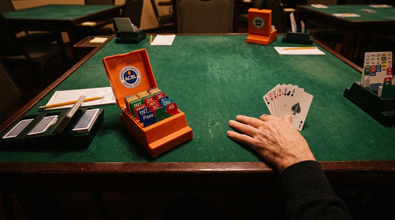 Bridge strategy illustration for weak jump overcalls: preemptive competition